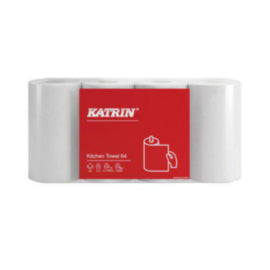 Katrin Kitchen Towel Paper Roll 2-Ply 64 Sheets 8x4 (Pack of 32) – kitchen roll & paper towels