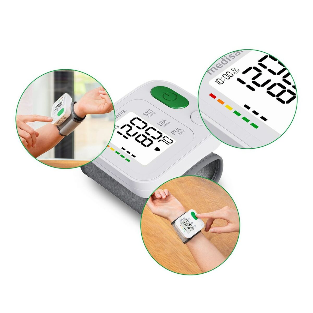 Medisana BU 512 Arm Blood Pressure Monitor – Home Blood Pressure Monitor for Seniors | Easy-Read Upper Arm Cuff