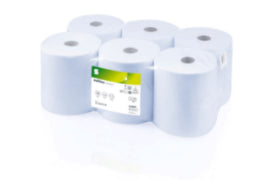 2ply Satino Comfort 180m Blue Hand Roll Eco (PT1) (6) – cleaning & hygiene supplies