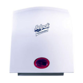 Selpak Pro Sensor 21.5cm towel Dispenser White (1's) – cleaning & hygiene supplies