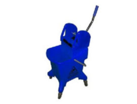 25l Mopping System with Gear Press Wringer Blue – mops, brooms & cleaning tools