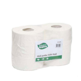 Midi Jumbo Toilet Roll 2ply 750 Sheets – toilet tissue & rolls