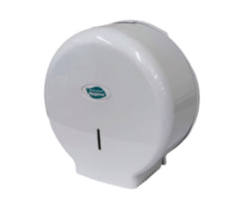 Mini Jumbo Toilet Roll Dispenser White – toilet tissue & rolls