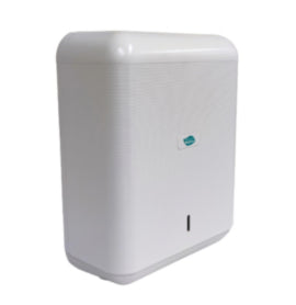 C-fold-v-fold & Z-fold Hand Towel Dispenser White – hand towels & centrefeed rolls