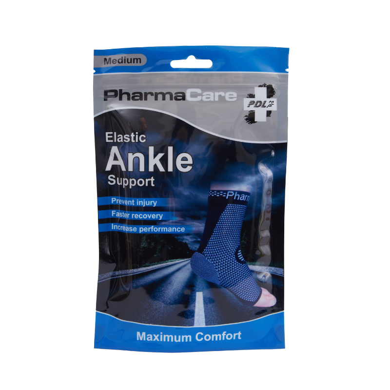 PharmaCare Elastic Ankle Support – Breathable 3D Knit