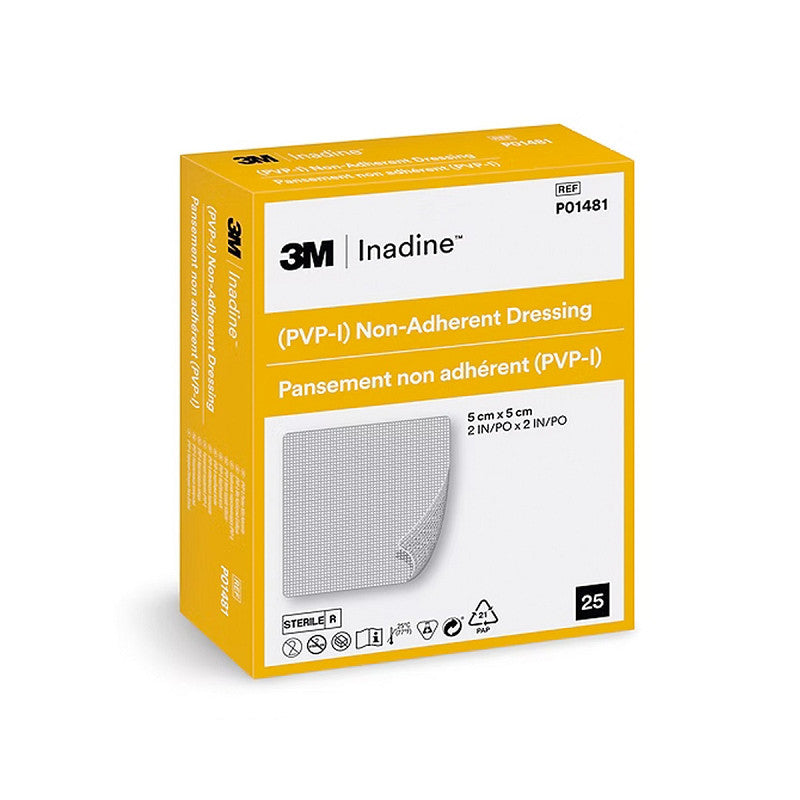 Inadine Povidone Iodine 5cm X5cm(25s) - Box of 25