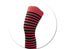 Candy Stripe Tights Cerise/Blk (Pack of 6)