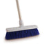 12Inch Medium Brush Blue - 55Inch Aluminum Blue Handle - 1x Per Pack – brushes & scrubbing tools