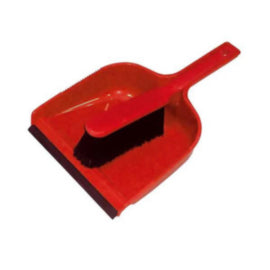 Dustpan and Soft Brush Set Red - 1 Per pack – mops, brooms & cleaning tools