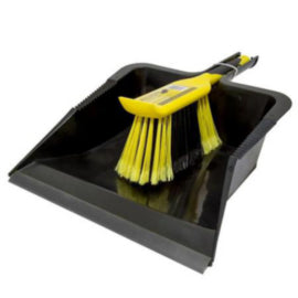 Heavy Duty Bulldozer Dustpan Set - 1x Per Pack – mops, brooms & cleaning tools