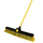 24Inch Stiff Brush Bulldozer - 48Inch Grip Handle - 1x Per Pack – brushes & scrubbing tools