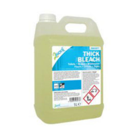 2Work Thick Concentrated Bleach 5 Litre - 1x Per Pack – bleach & toilet cleaners