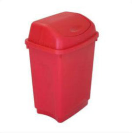 Flip Top Bins - 50 Litre Red - 1 Bin – cleaning & hygiene supplies