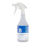 Easidose No. 8 Window & Stainless Steel Cleaner - 750ml Empty Spray Bottle – cleaning & hygiene supplies