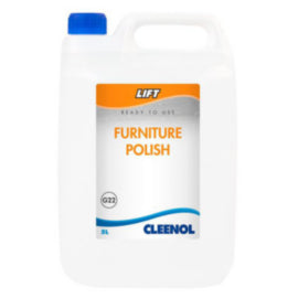 Cleenol Lift Furniture Polish - 5x Litre Drum – cleaning & hygiene supplies