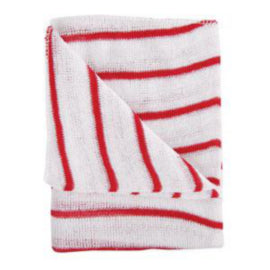 Hygiene Dish Cloths 400 x 340mm Red/White - 10pk – cloths, scourers & dusters