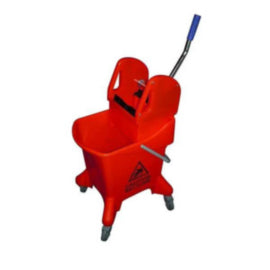 Professional Mopping System - Gear Press Wringer Red 25Ltr - 1pk – mops, brooms & cleaning tools