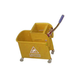 Premium Mopping System with Wringer Yellow 17Ltr - 1pk – mops, brooms & cleaning tools
