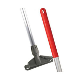 Kentucky Mop Handle Aluminium Red - 1.4 Metre - Red Grip – mops, brooms & cleaning tools