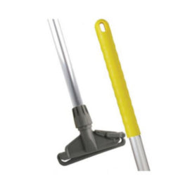 Kentucky Mop Handle Aluminium Yellow - 1.2 Metre - Yellow Grip – mops, brooms & cleaning tools