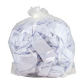 Clear Refuse Bags - 29Inch x 39Inch Medium Duty 90 Litres - 200 Per Box – cleaning & hygiene supplies