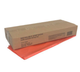 Red Laundry Bags Dissolvable - 28 x 27Inch Light Duty 50 Litre 200pk – laundry care