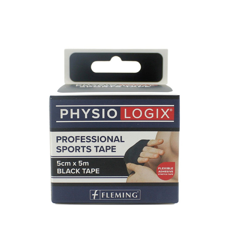Physiologix Sports Tape 5cm x 5m - Black