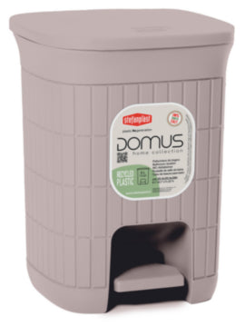 Domus Dustbin Grey Small 6 Litre – waste bins & containers