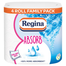 Regina Absorb Extra Large Sheet Kitchen Roll – kitchen roll & paper towels