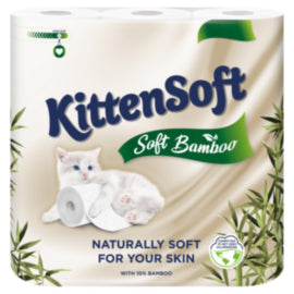 Kittensoft Bamboo 9 Roll – cleaning & hygiene supplies