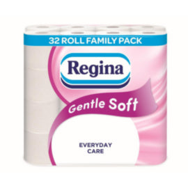 Regina Gentle Soft Toilet Rolls 3Ply (32 Rolls) – toilet tissue & rolls