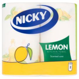 Nicky Lemon Kitchen Towel 2 Pack – kitchen roll & paper towels
