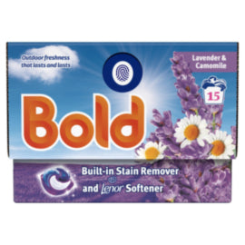 Bold Lavender & Camomile Laundry Pods 15 Washes – laundry care