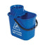 2Work Plastic Mop Bucket With Wringer 15 Litre Blue – mops, brooms & cleaning tools