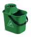 Masterlux Bucket With Sieve Green 16ltr – buckets & cleaning accessories