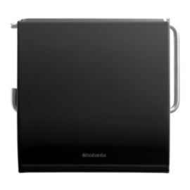 Brabantia Renew Toilet Roll Holder Matt Black – toilet tissue & rolls