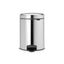 Brabantia Pedal Bin 5Ltr Brilliant Steel – waste bins & containers