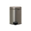 Brabantia Pedal Bin 5ltr Platinum – waste bins & containers