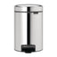 Brabantia Pedal Bin 3Ltr Brilliant Steel – waste bins & containers