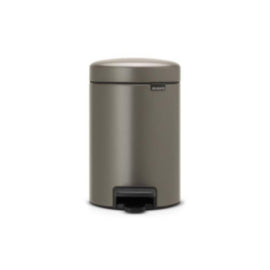 Brabantia Pedal Bin 3Ltr Platinum – waste bins & containers
