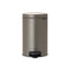 Brabantia Pedal Bin 12Ltr Platinum – waste bins & containers