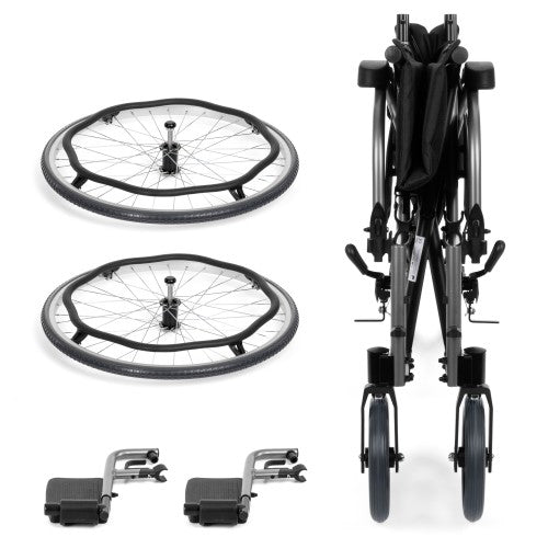 SIMPLE-TIM Aluminium Wheelchair – Lightweight, Comfortable, and Designed for Everyday Mobility