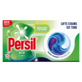 Persil Bio 4 In 1 Laundry Capsules 15 Washes – laundry care