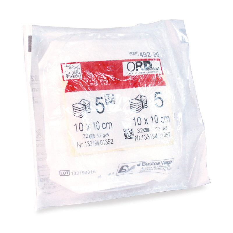 Bv X-ray Det Sterile Swab 10 x 10cm 32ply (200's)