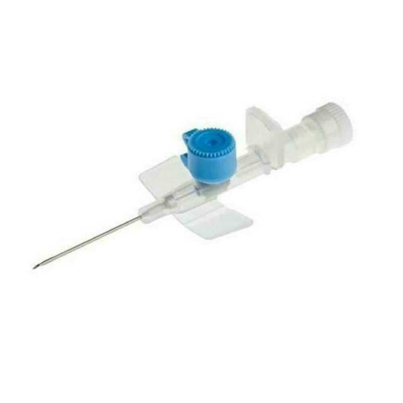 Pic 2-way Iv Cannula 22g 25mm Teflon Cath (bx 100) Blue