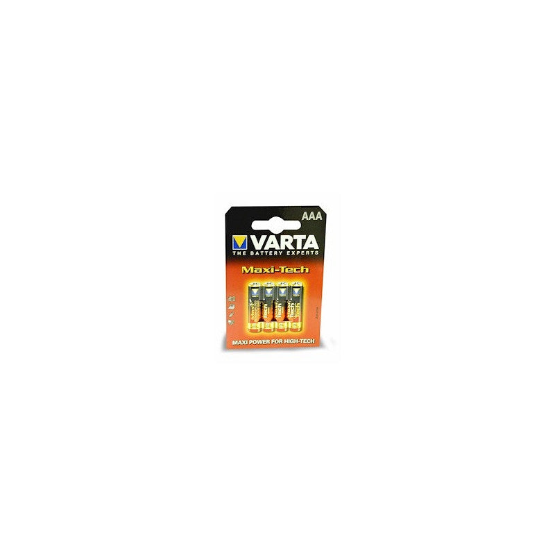 Varta/rayovac Maxtech Alkaline Batteries Aaa (4's)