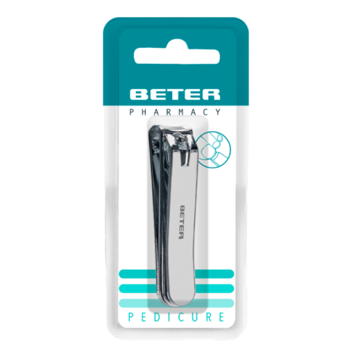 Chrome-plated Pedicure Nail Clipper (Curved Point) - product photo