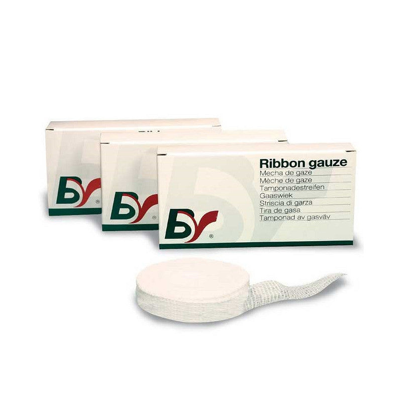 Bv Sterile Ribbon Gauze 2.5cm x 5m (30's)