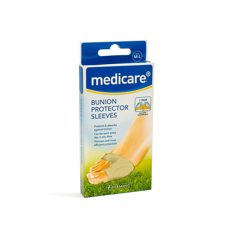 Medicare bunion protector sleeve medium large 8.6x9.9cm – silicone gel bunion friction cushion