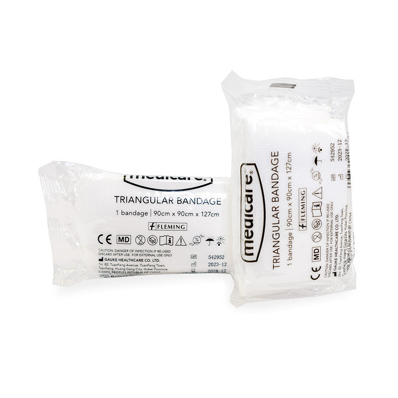 Medicare Triangular Bandage 90 x 90 x 127 Cm